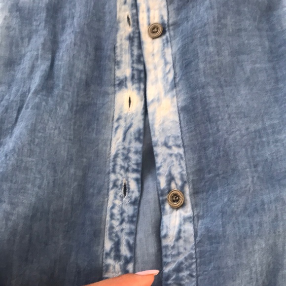 Blue washed top - Picture 3 of 4